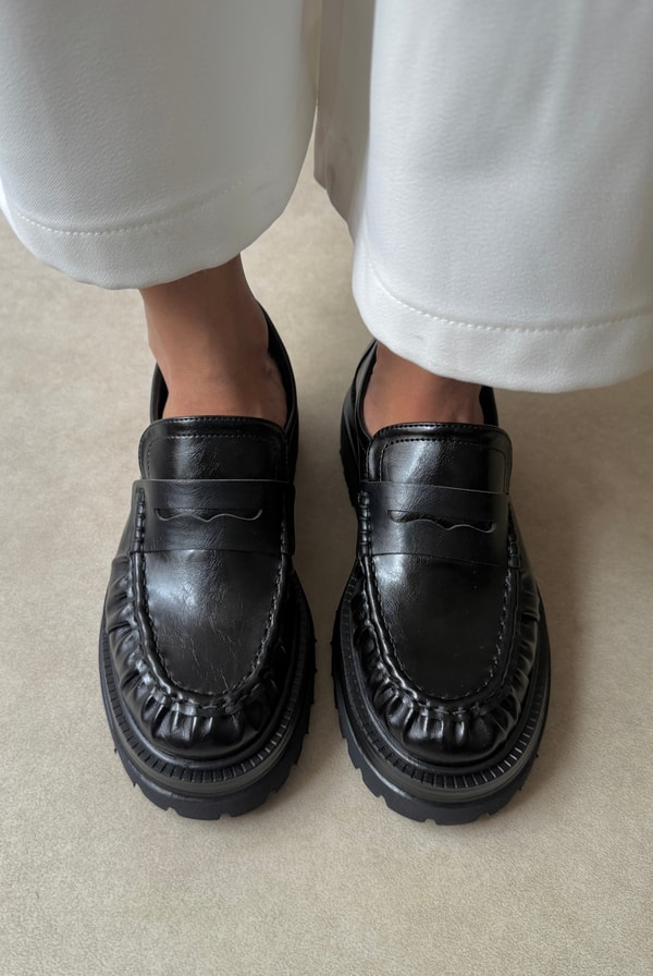 Kadın Loafer SİYAH