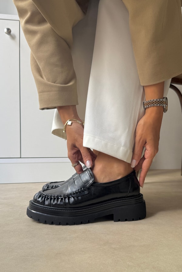Kadın Loafer SİYAH
