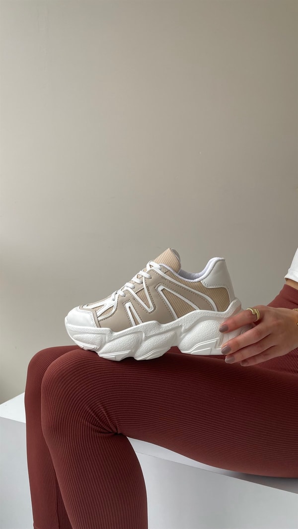 Kadın Spor Ayakkabı BEJ