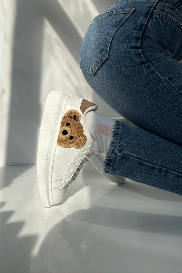 Kadın Spor Ayakkabı BEYAZ BEAR