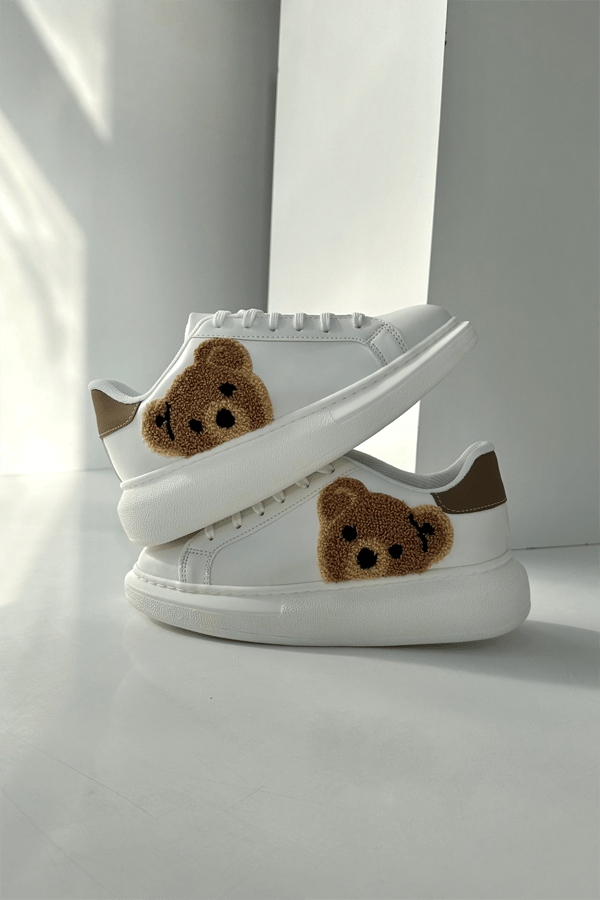 Kadın Spor Ayakkabı BEYAZ BEAR