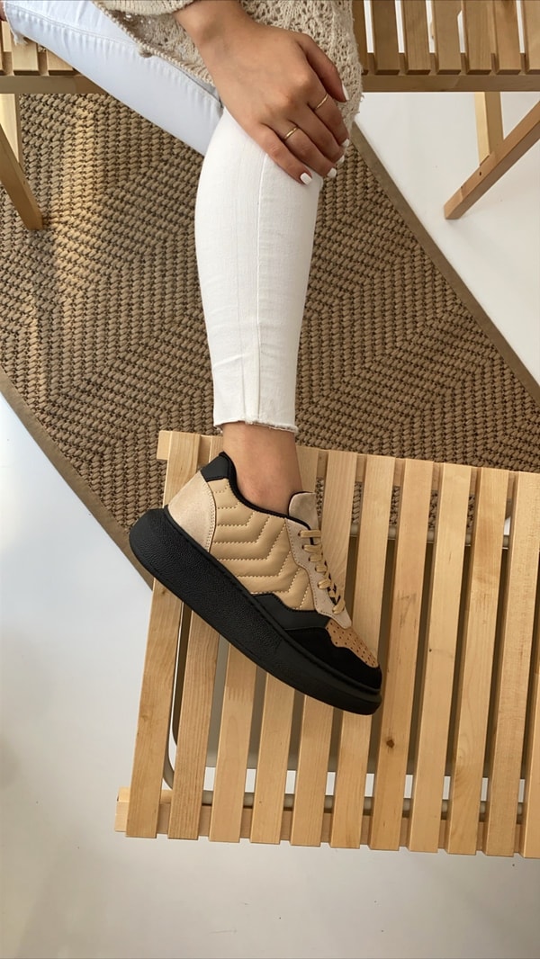 Kadın Spor Ayakkabi CAMEL
