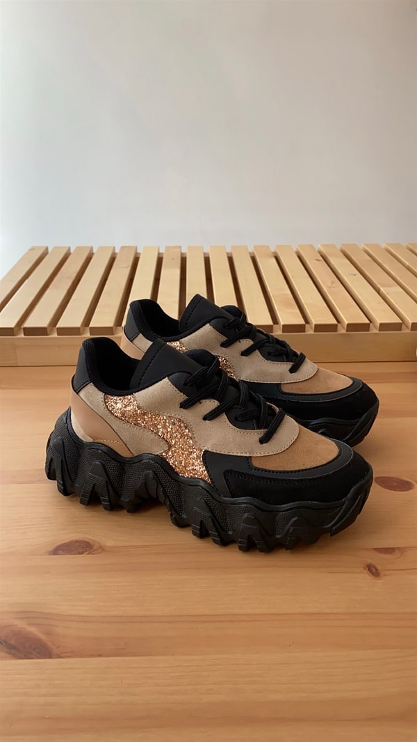 Kadin Spor Ayakkabi CAMEL
