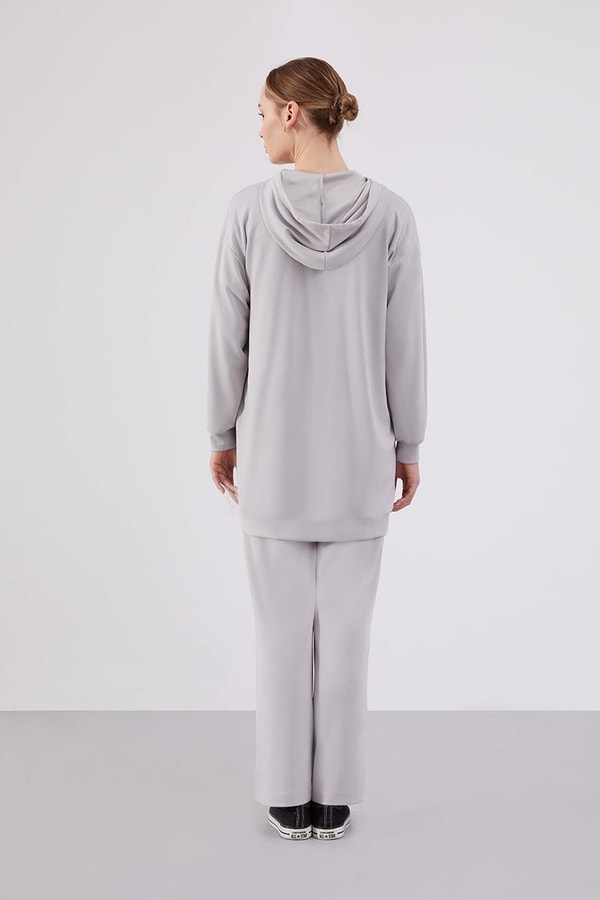 Levidor StudioLevidor Studio Gri Oversize Spor Takım