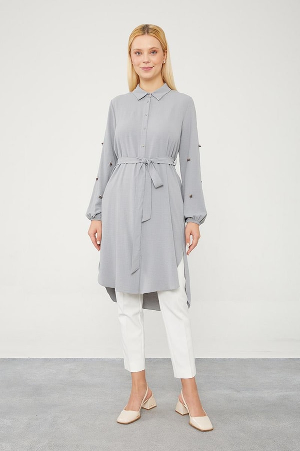 Levidor StudioLevidor Studio Gri Tunik