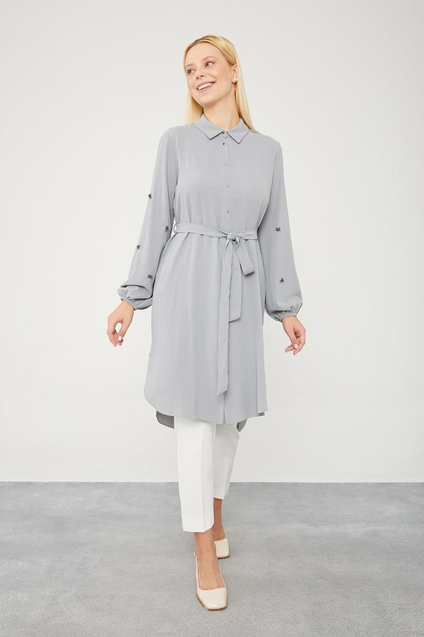 Levidor StudioLevidor Studio Gri Tunik