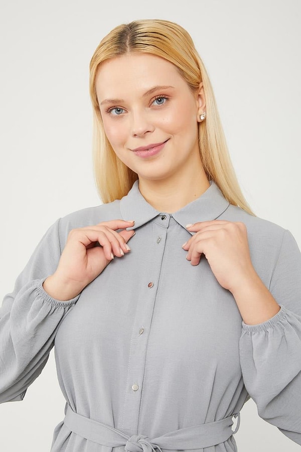 Levidor StudioLevidor Studio Gri Tunik