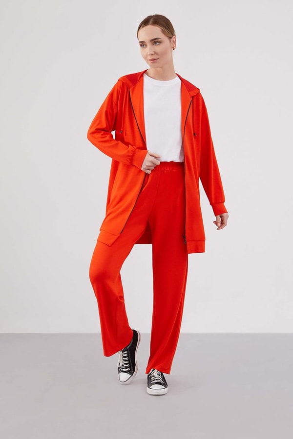 Levidor StudioLevidor Studio Oranj Oversize Spor Takım