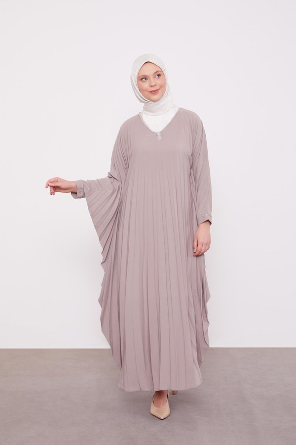 LevidorA.Vizon Yarasa Kol Elbise