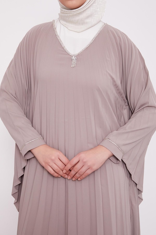 LevidorA.Vizon Yarasa Kol Elbise