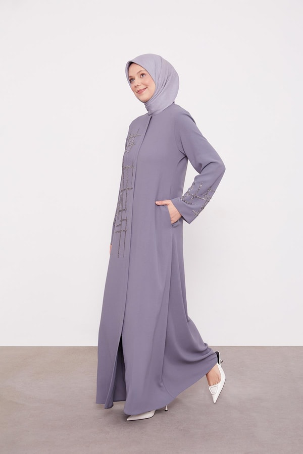 LevidorAntrasit Taş Yapıştırmalı Ferace