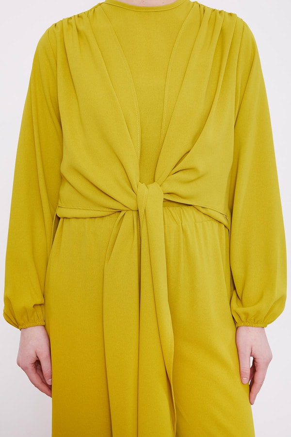 LevidorAsit Önden Bağlamalı İçlikli 3'lü Takım