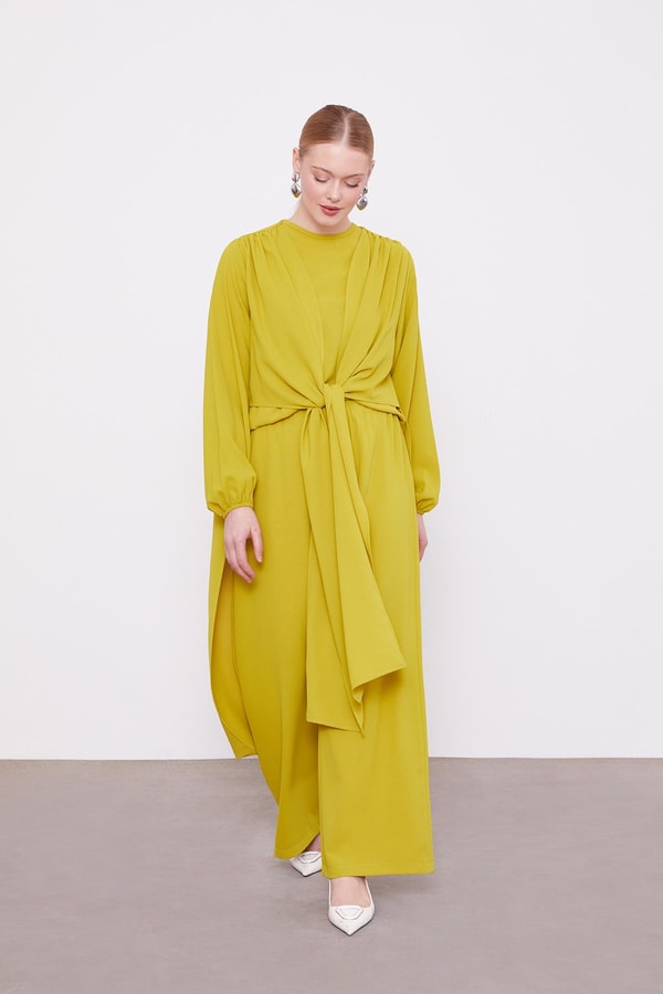 LevidorAsit Önden Bağlamalı İçlikli 3'lü Takım