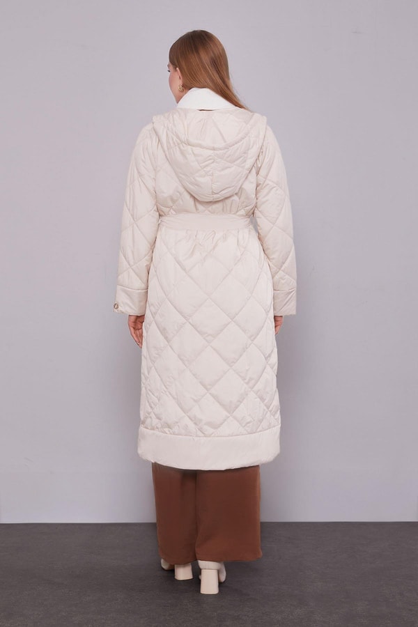 LevidorBej Kapitone Model Maxi Boy Mont