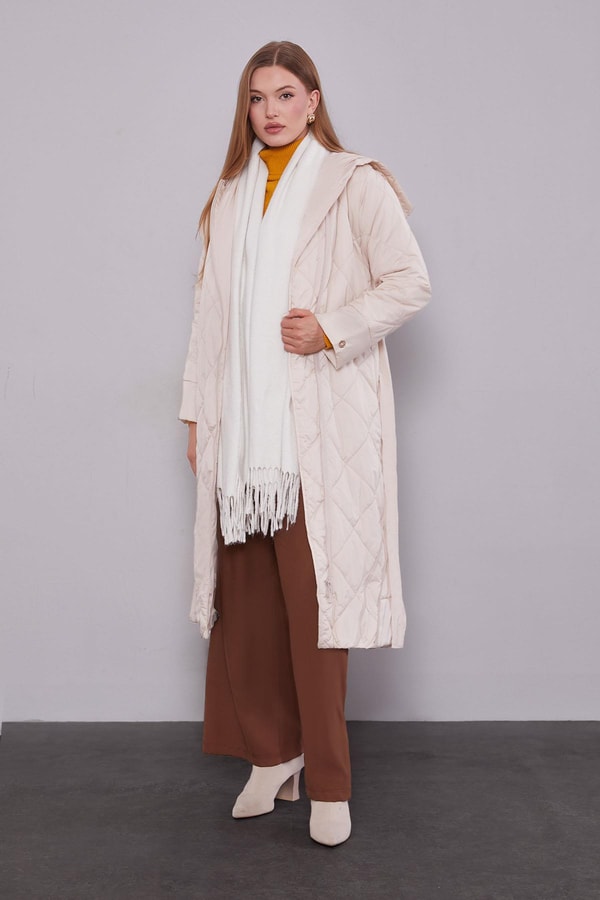 LevidorBej Kapitone Model Maxi Boy Mont