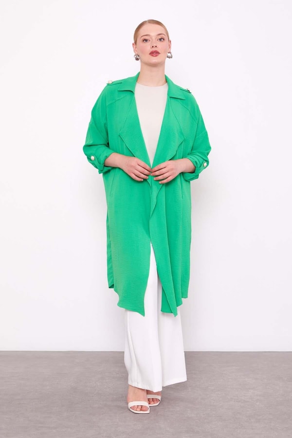 LevidorBenetton Omuz Apolet Detaylı Kısa Kap