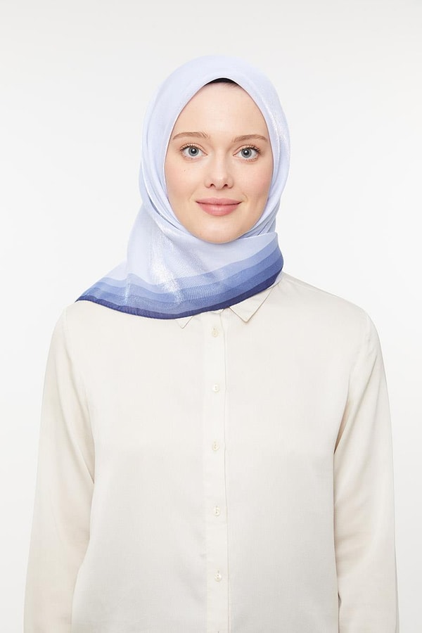 LevidorBuz Mavisi Kehribar Eşarp