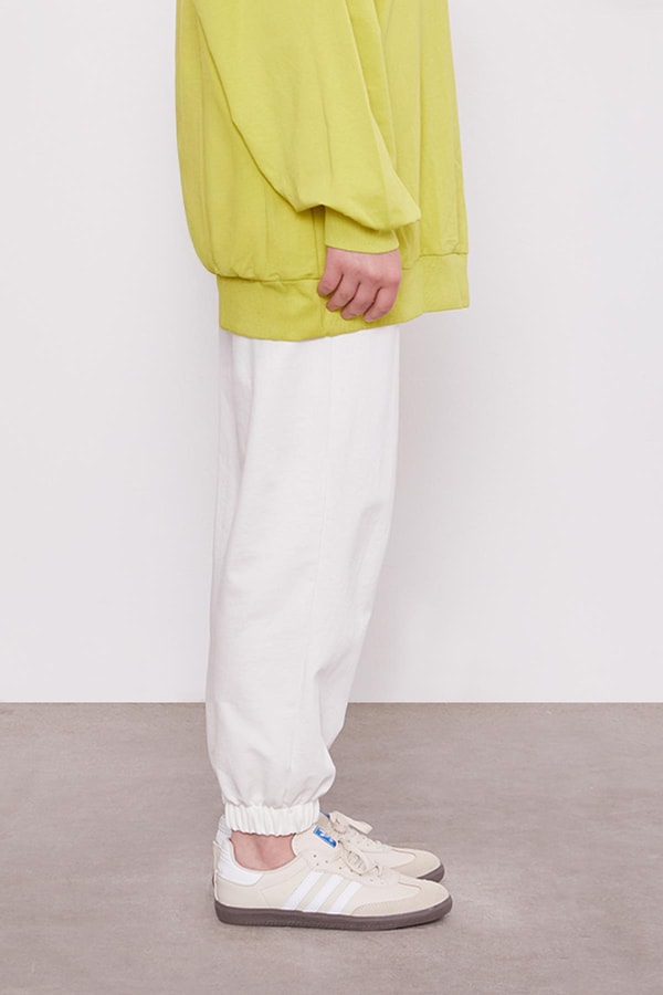 LevidorEkru PANTOLON BELİ LASTİKLİ