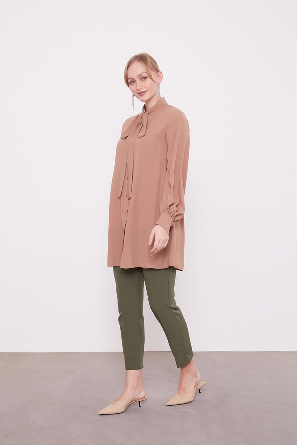 LevidorHaki Dar Paça Pantolon