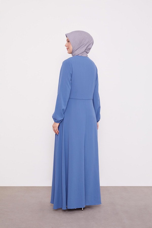 Levidorİndigo Geniş Etekli Ferace
