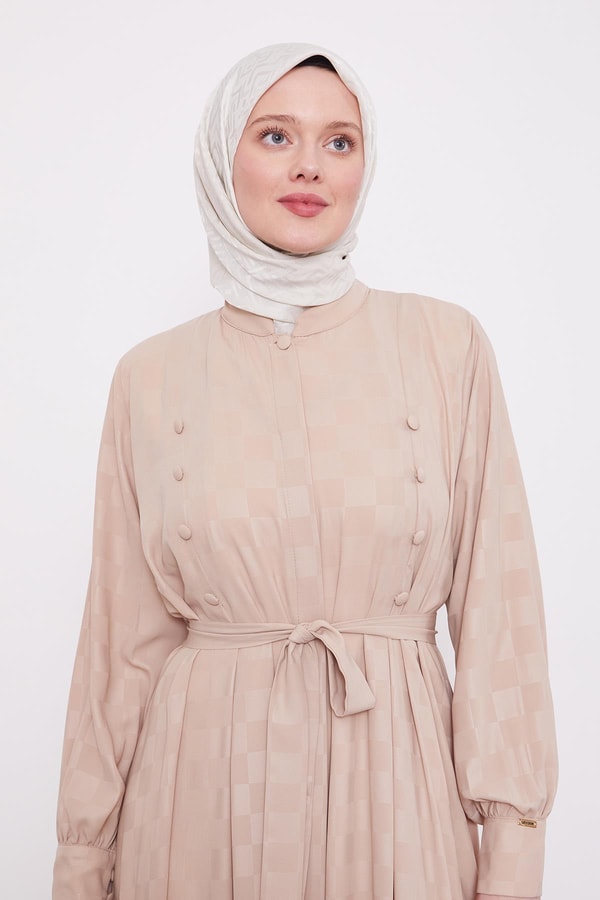 LevidorK.Bej Dama Desen Ferace