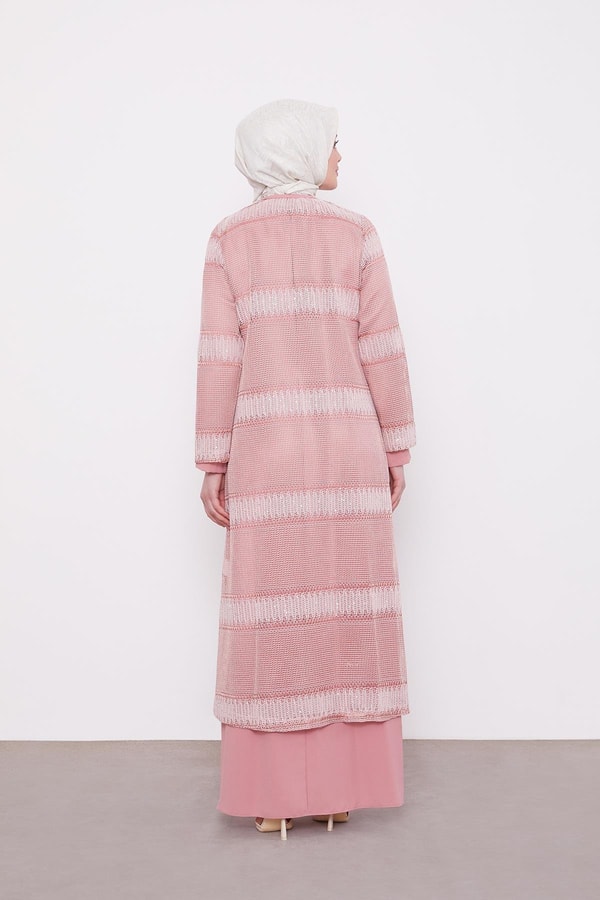 LevidorK.Pudra Dantel Elbiseli Ferace