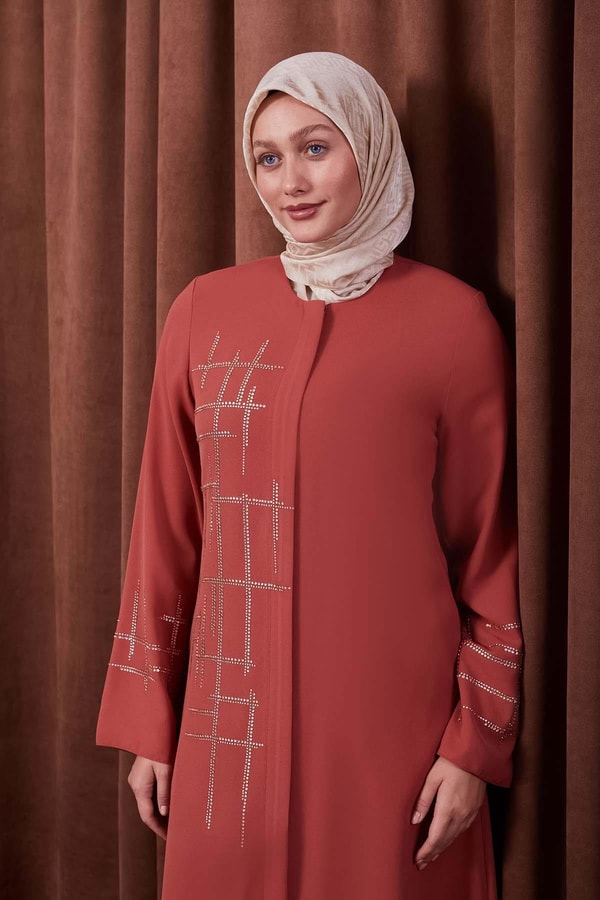 LevidorKiremit Taş Yapıştırmalı Ferace