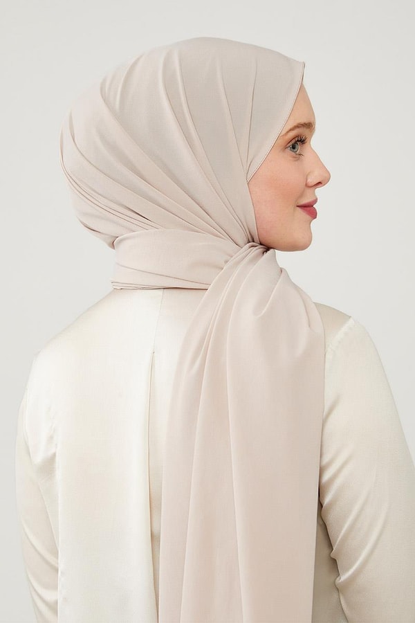 LevidorLevidor A.Bej Düz Desen Elegance Şal