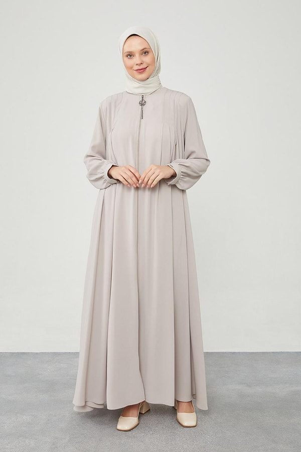 LevidorLevidor A.Vizon Yakası Düğme Detaylı Ferace