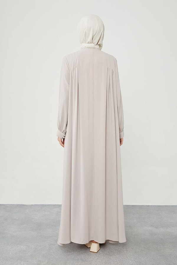 LevidorLevidor A.Vizon Yakası Düğme Detaylı Ferace