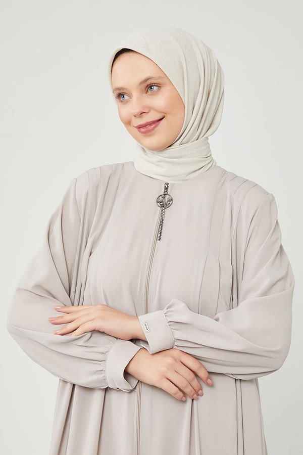 LevidorLevidor A.Vizon Yakası Düğme Detaylı Ferace