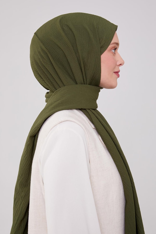 LevidorLevidor Açık Haki Naturel Cazz Şal