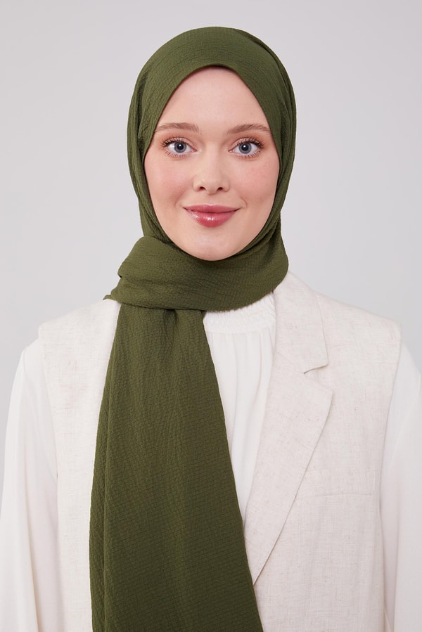 LevidorLevidor Açık Haki Naturel Cazz Şal