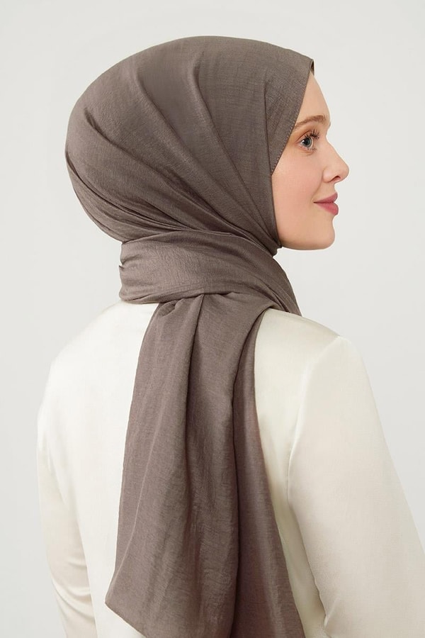 LevidorLevidor Açık Kahverengi Düz Style Şal