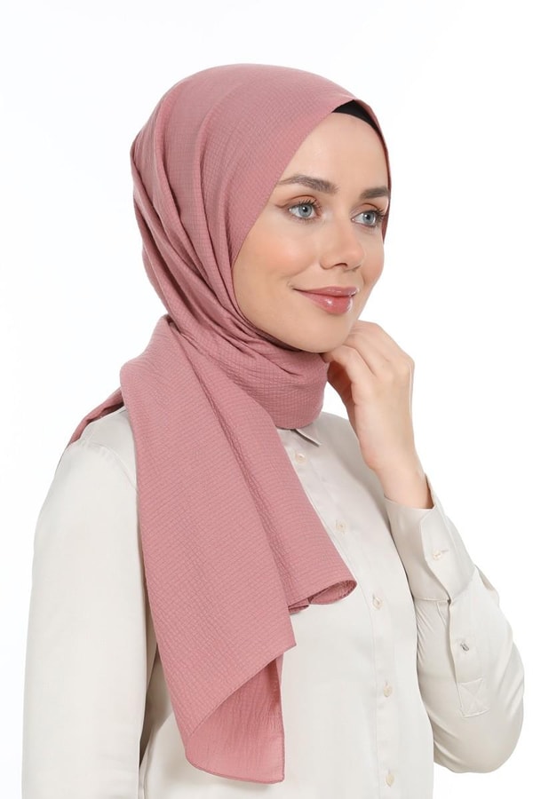 LevidorLevidor Açık Pembe Naturel Cazz Şal