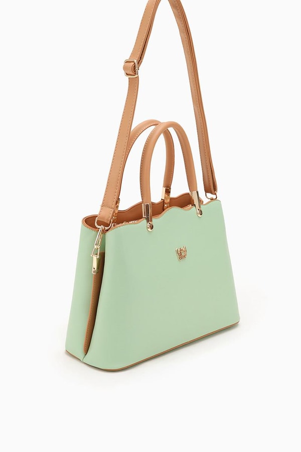 LevidorLevidor AÇIK YEŞİL Pat Kapamalı El Çantası