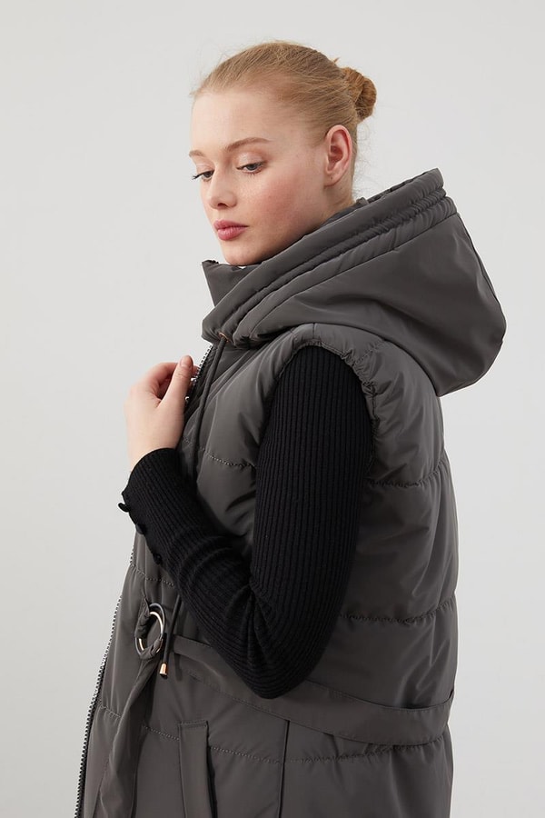 LevidorLevidor Antrasit Yandan Kemerli  Spor Yelek