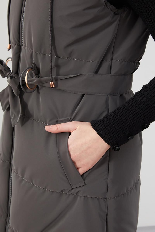 LevidorLevidor Antrasit Yandan Kemerli  Spor Yelek