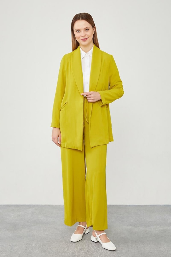 LevidorLevidor Asit Şal Yaka Ceket Takım