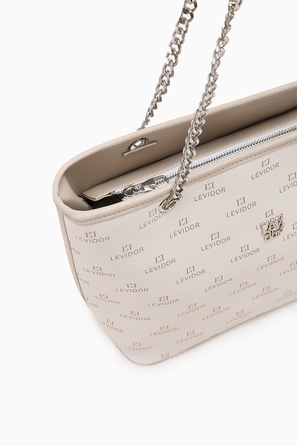 LevidorLevidor Bej ÇANTA OMUZ ÇANTASI