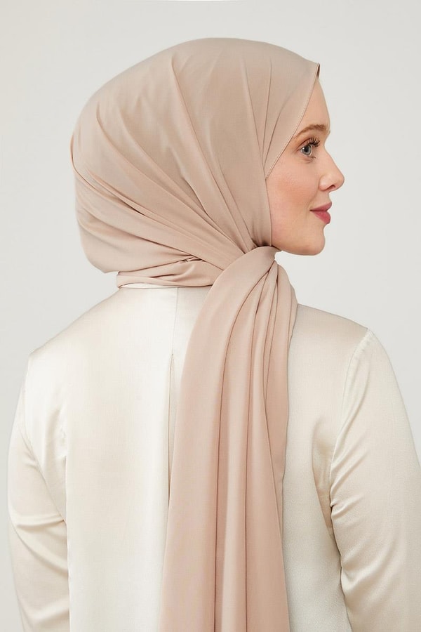 LevidorLevidor Bej Düz Desen Elegance Şal