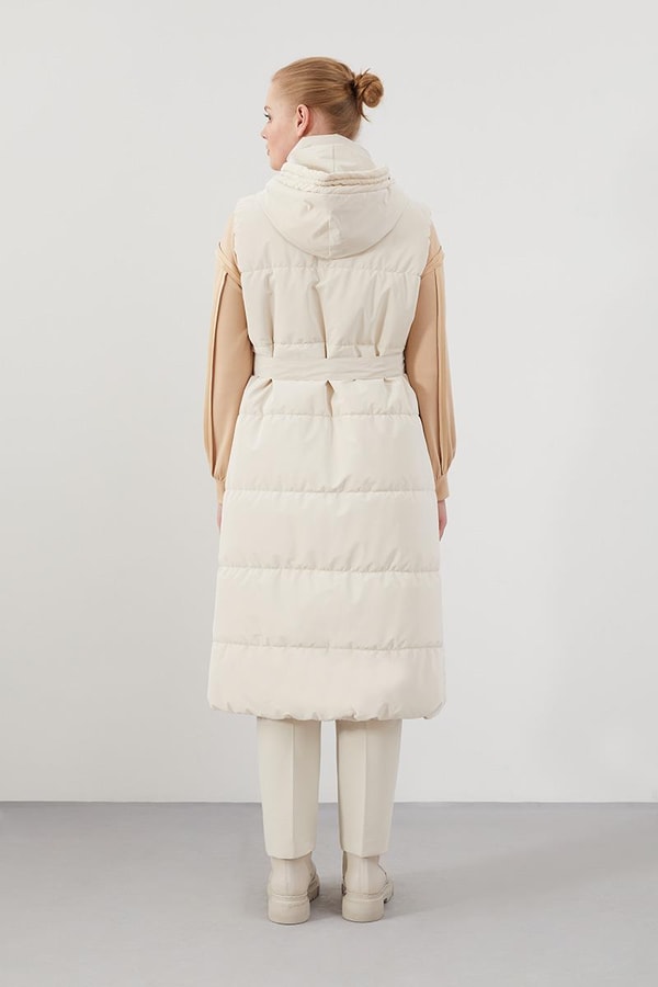 LevidorLevidor Bej Yandan Kemerli  Spor Yelek