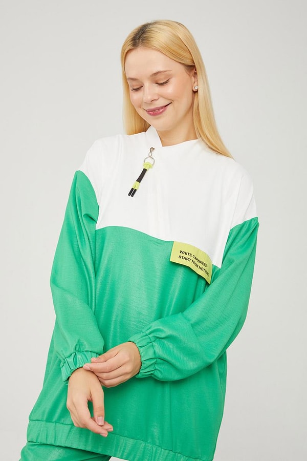 LevidorLevidor Benetton Bisiklet Yaka Ribanalı Spor Takım