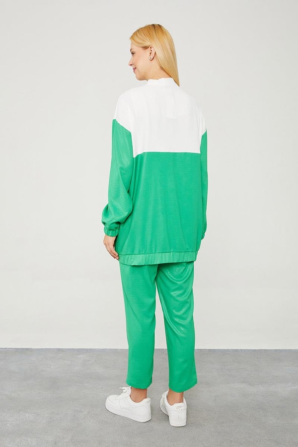 LevidorLevidor Benetton Bisiklet Yaka Ribanalı Spor Takım