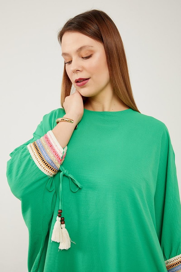 LevidorLevidor Benetton Dantel Detaylı Tunik