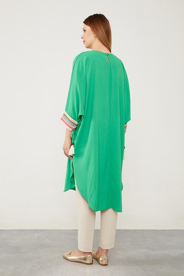 LevidorLevidor Benetton Dantel Detaylı Tunik