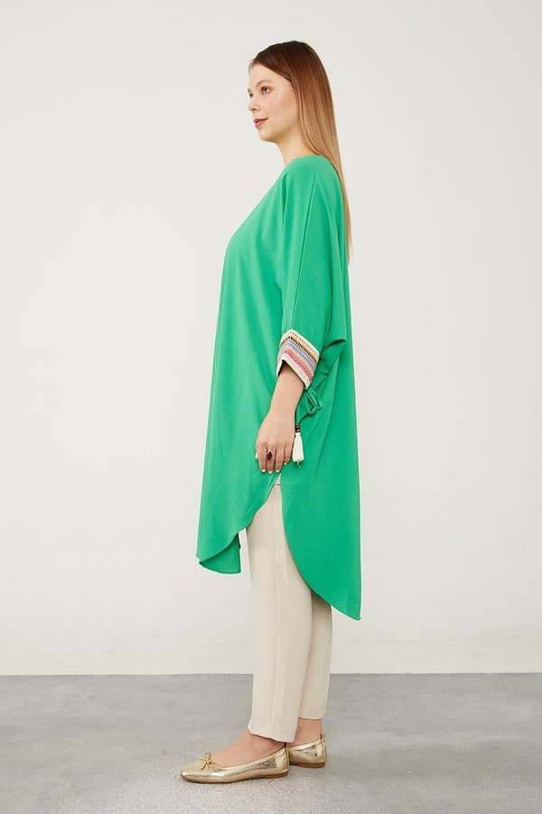 LevidorLevidor Benetton Dantel Detaylı Tunik