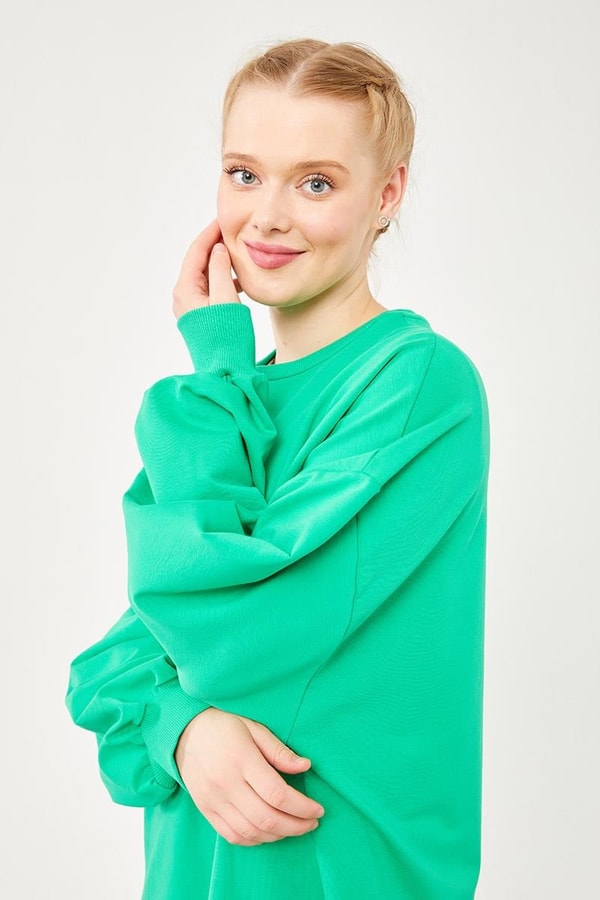 LevidorLevidor Benetton Oversize Uzun Sweat