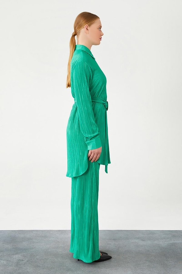 LevidorLevidor Benetton Poly Plise Gömlek Takım