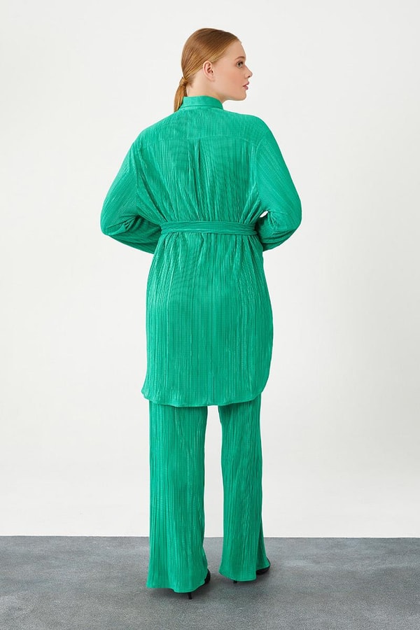 LevidorLevidor Benetton Poly Plise Gömlek Takım